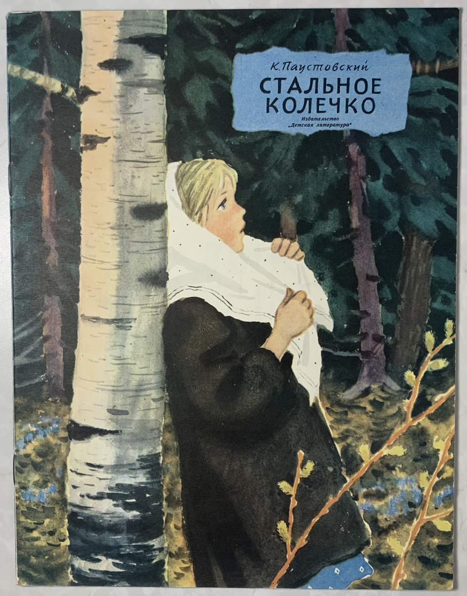 Стальное колечко время года. Стальное колечко Паустовский. Иллюстрация к сказке стальное колечко. Стальное колечко книга. Сказка стальное колечко.