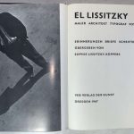 El Lissitzky Maler Architekt Typograf Fotograf. Эль Лисицкий. 3