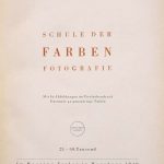 Windisch Hans. [Школа цветной фотографии] Schule der Farben Fotografie. 3