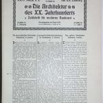 Die Architektur des XX. 2