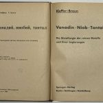 Киффер Р., Браун Х. Ванадий, ниобий, тантал. 2